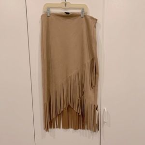 Aqua tan skirt size MEDIUM